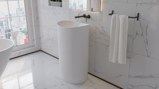 Напольная раковина Whitecross Stella 0707.050040.200 50см белый матовый